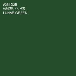 #264D2B - Lunar Green Color Image